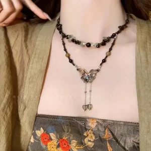 Fairy-Inspired Bow Necklace - Butterfly H